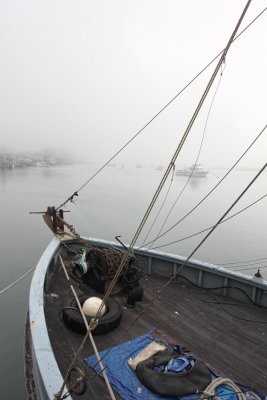 Bow to the Fog - Morro Bay, California