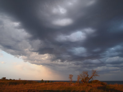 Stormy Sky Over Dunes- Kohler Andrae State Park - Wisconsin