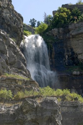 Bridal Veil Falls, Provo Canyon, UT.