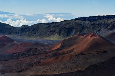 Le cratre Haleakala de Maui