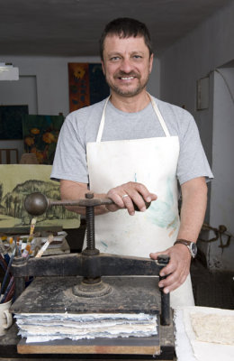 Georges Criblez, artista