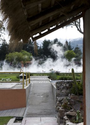 Aguas termales en Baos del Inca, Cajamarca.