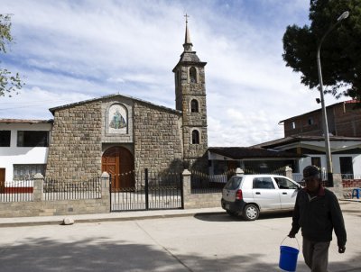 Iglesia en Baos del Inca. Cajamarca