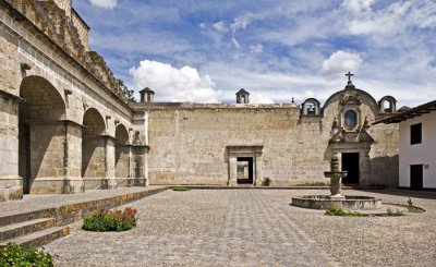 Patio central de Conjunto Monumental de Beln en Cajamarca, Per (S XVIII).