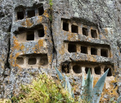 Necrpolis de Ventanillas de Otuzco. Cajamarca, Per. (300dC. Cultura Caxamarca)