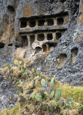 Necrpolis de Ventanillas de Otuzco. Cajamarca, Per. (300dc. Cultura Caxamarca)