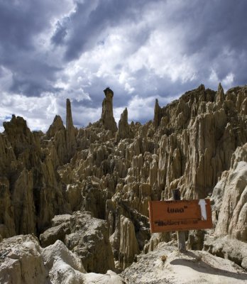 Valle de la Luna. La Paz, Bolivia