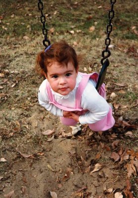 Katie swinging