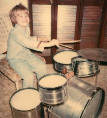 Scott's first drums