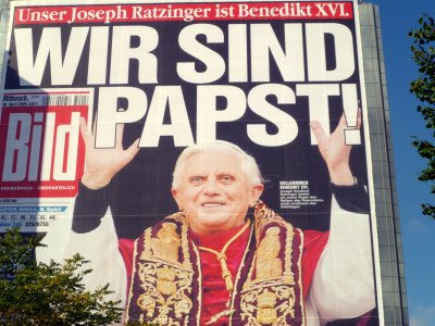 PAPST BENEDIKT DER XVI  IN DEUTSCHLAND OKTOBER 2011