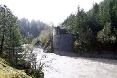 Sweasey Dam Ruins, Mad River Humboldt County