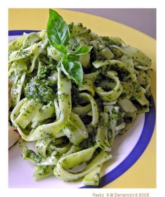 Making Pesto - For Lynne