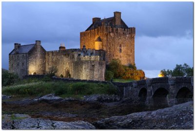 Eilean Donan Castle evening 2888