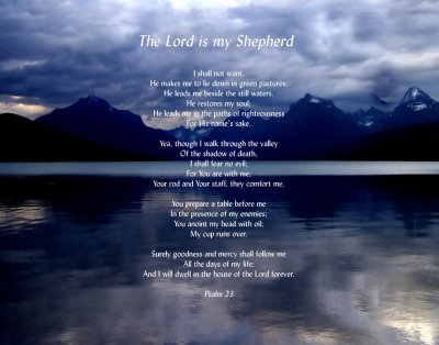 january 16Psalm 23