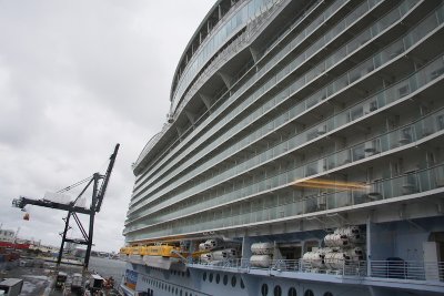 Looking to the back of the ship