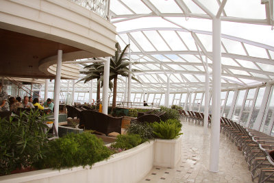 Solarium - Front of the ship on deck 15