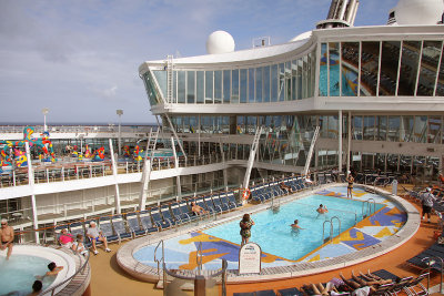 Sport pool on deck 15