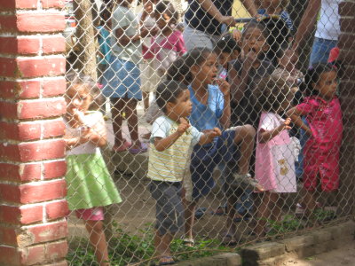 Christmas Eve at San Jorge orphanage