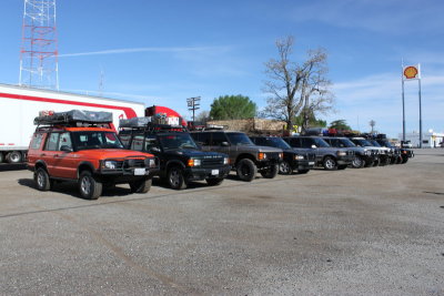 Lineup in Big Pine
