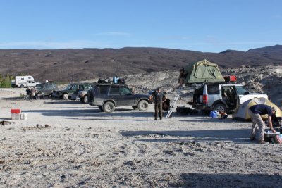 Camp at Hot Springs