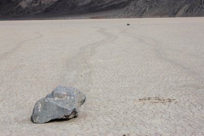 Racetrack rock on the move