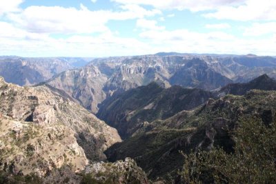 Copper Canyon overlook - one of many