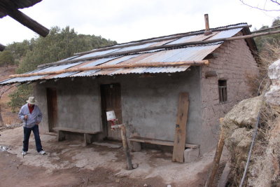 A Tarahumara dwelling