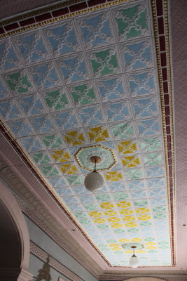 Ornage ceiling
