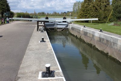Lock on the canal