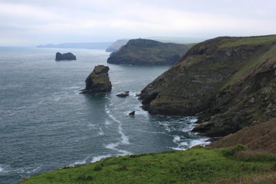 A rugged coastline