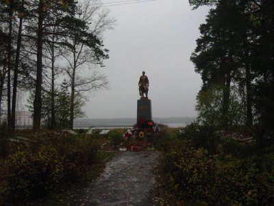 WWII memorial at Svir Stroi vilage