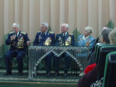 Meeting with Russian WWII veterans