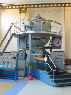 Soyuz training spacecraft