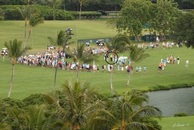 Senior Skin Game, from room. Jack Nicklaus is circled.