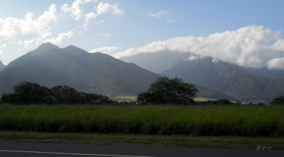 Fly to Maui--now driving to hotel.