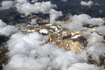 Flying Over the Sierra Nevada