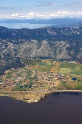 Approaching Lake Tahoe