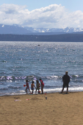 Playing on the Lake