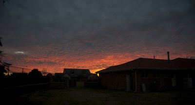 FIRE IN THE SKY OVER GOULBURN No 8
