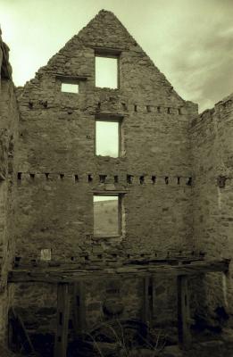 SKELETAL REMAINS OF THE POMMEROY FLOUR MILL