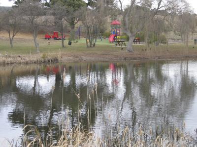 A COLD AND GREY DAY ON THE WOLLONDILLY RIVER