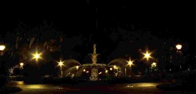 Fountain at Night.JPG