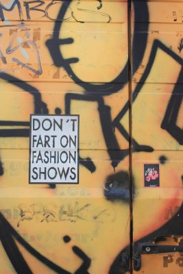 Don't Fart on Fashion Shows