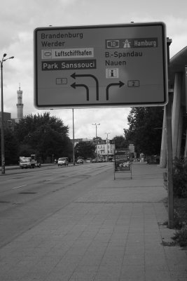 Street Sign, Potsdam