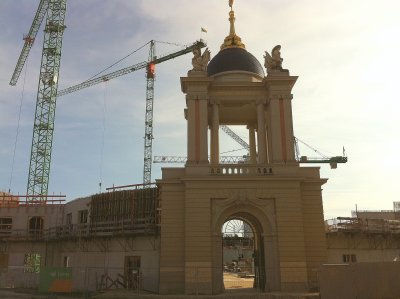 Rebuilding of Royal Place, Potsdam