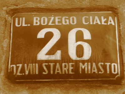 Street Number, Krakow