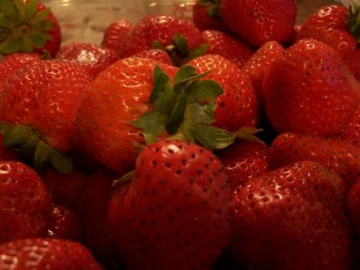 Strawberries on 0ur Table