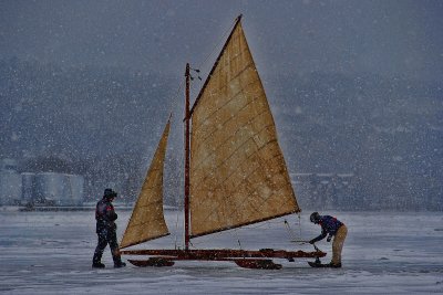 Feb:  Ice Yachting on the Hudson..jpg