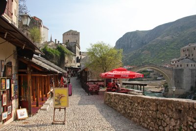 Mostar shopping area