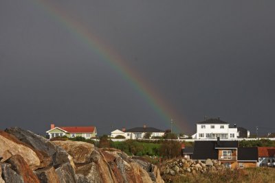 Rainbow over Borhaug